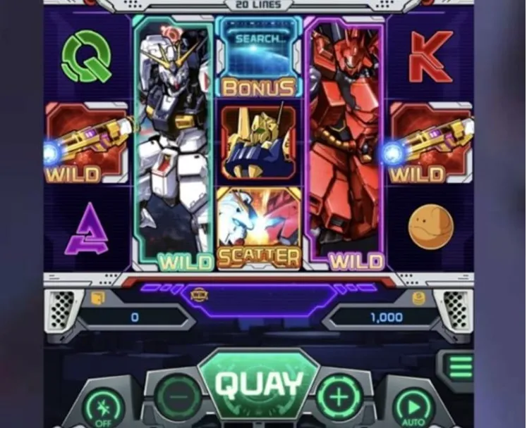 Gundam Slot – Nổ hũ siêu hot tại Rikvip 2025 Thủ thuật chơi dễ trúng trong game Gundam Slot