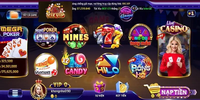 Casino Rikvip Hướng dẫn chơi Live Casino Rikvip chi tiết