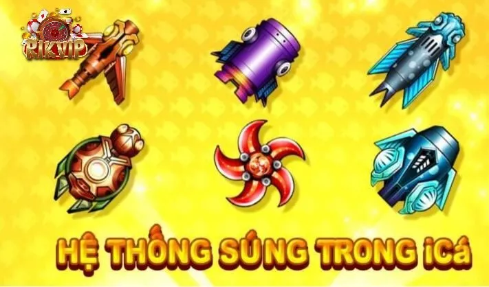 Bắn Cá Ica Cùng Rikvip Chơi Game Hấp Dẫn Nhất 2025 Kho súng siêu khủng trong ICA