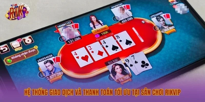 trang chủ Hệ thống giao dịch và thanh toán tối ưu tại sân chơi Rikvip